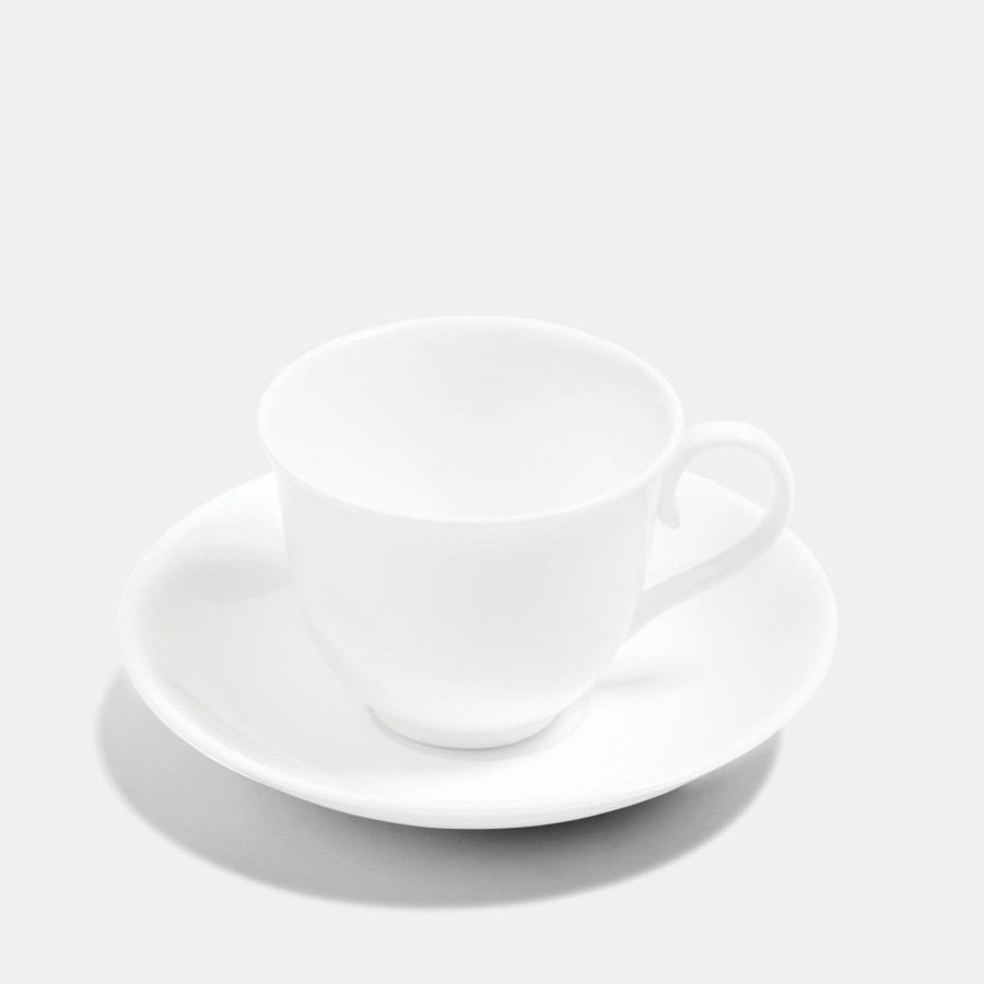 Bone China Richard Brendon | Teacup & Saucer - White