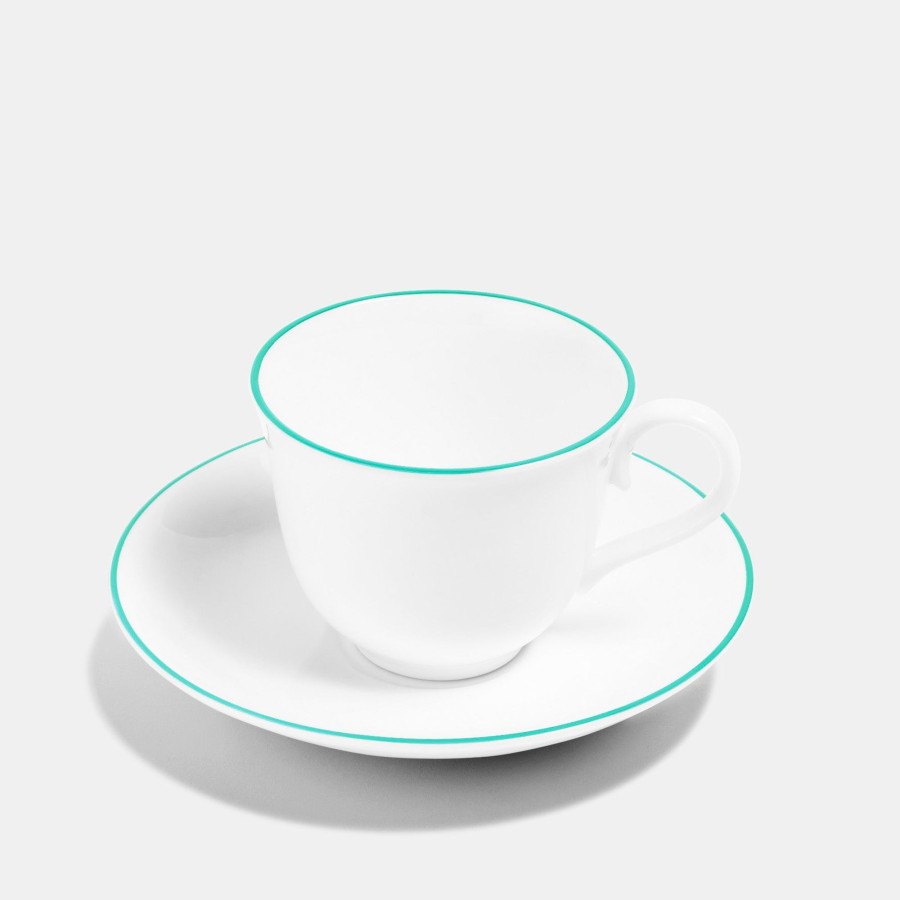 Bone China Richard Brendon | Teacup & Saucer - Line