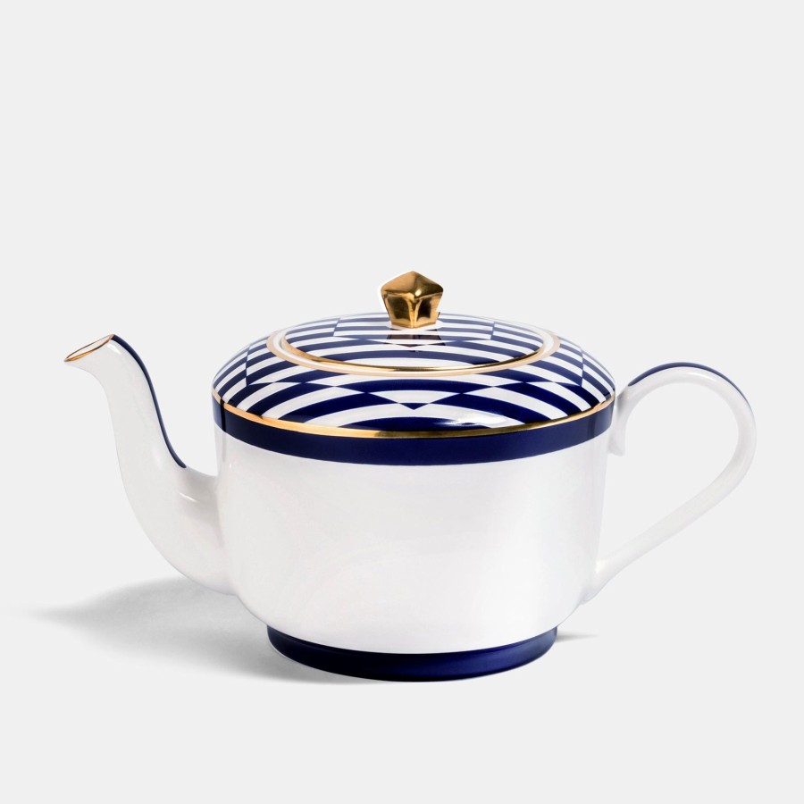 Bone China Richard Brendon | Medium Teapot - Superstripe