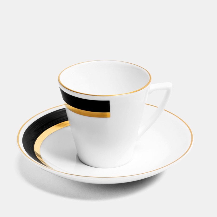 Bone China Richard Brendon | Teacup & Saucer - Arc