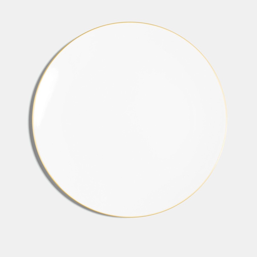 Bone China Richard Brendon | Coupe Dinner Plate (28Cm) - Line