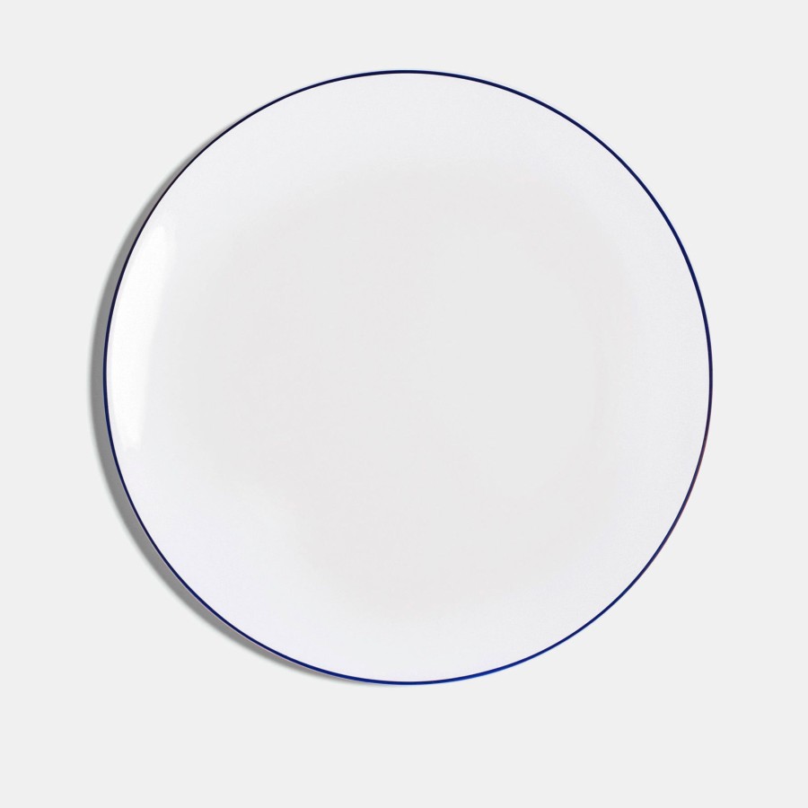 Bone China Richard Brendon | Coupe Dinner Plate (28Cm) - Line