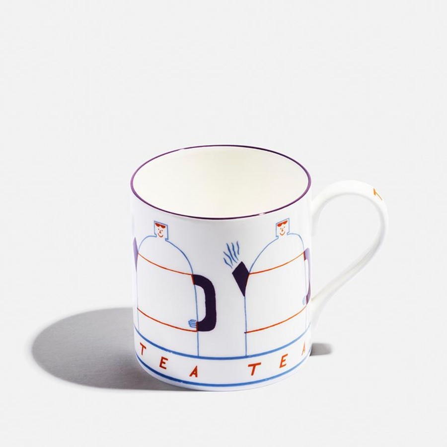 Mugs Richard Brendon | Tea Tea Tea Large Mug