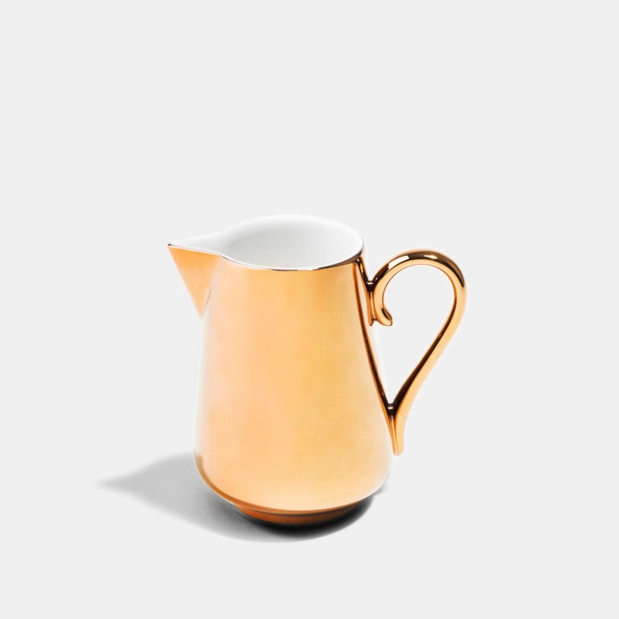 Bone China Richard Brendon | Gold Milk Jug - Reflect