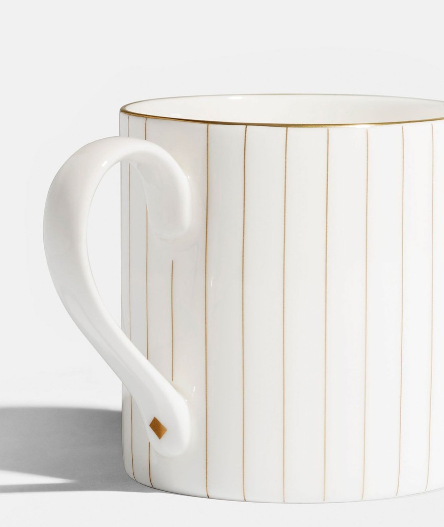 Mugs Richard Brendon | Pinstripe Mug- Gold