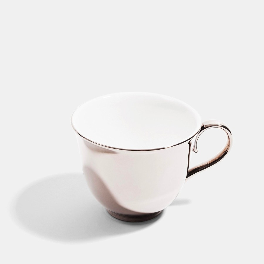 Bone China Richard Brendon | Platinum Teacup - Reflect