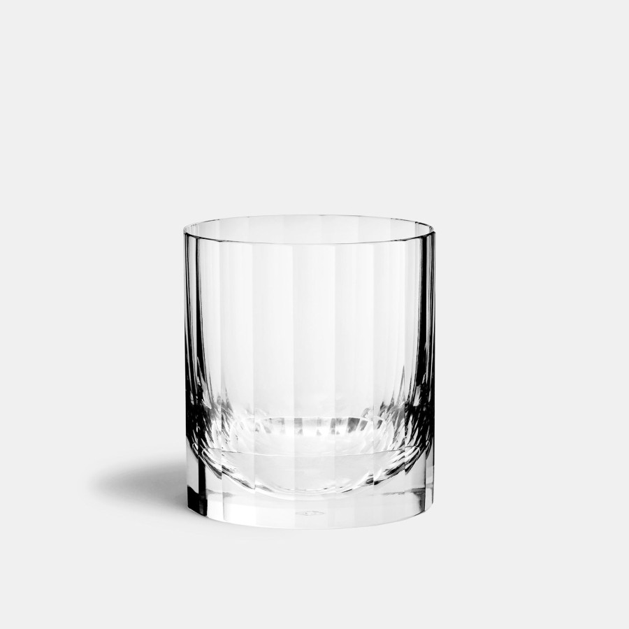 Crystal Richard Brendon | Single Old Fashioned Tumbler - Fluted